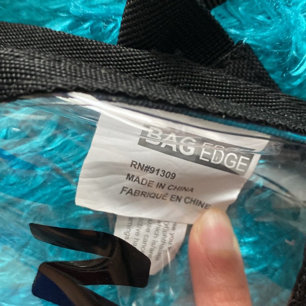 Novant Health Clear Black Fanny Pack - Picture 9 of 17